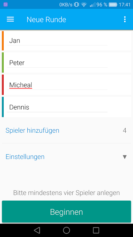 Doppelkopf Zettel Captura de tela 2