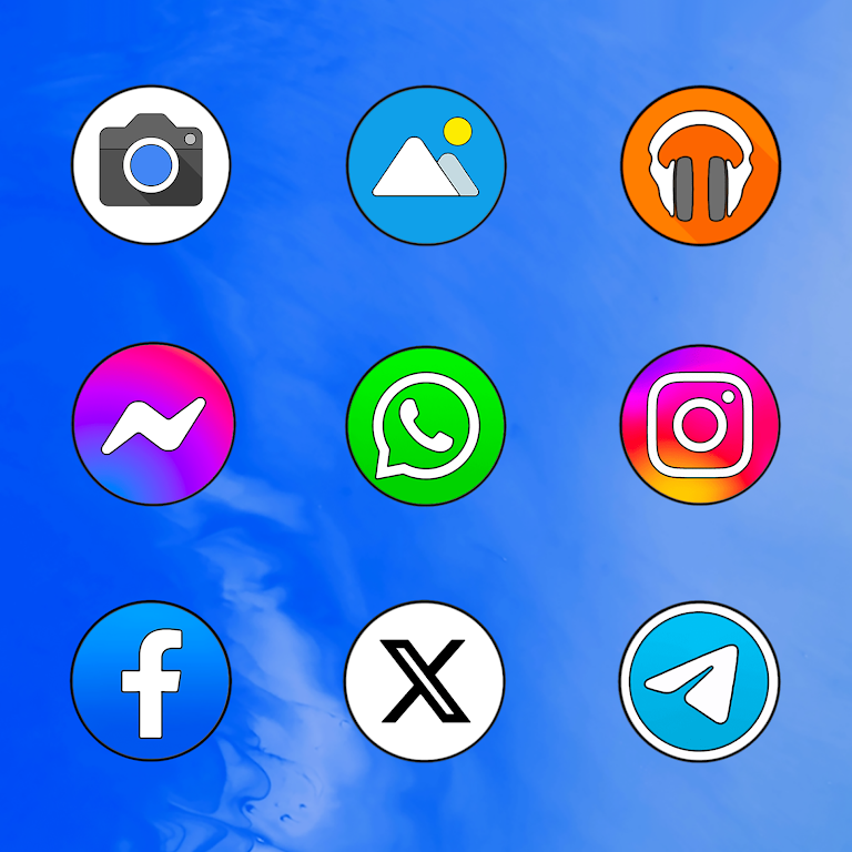 Pixly – Icon Pack Mod ဖန်သားပြင်ဓာတ်ပုံ 1