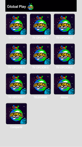 Schermata Global Play TV 0
