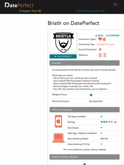 Schermata DatePerfect 3