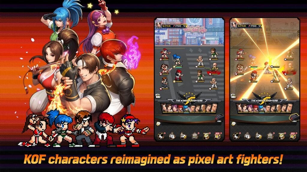 KOF Eternal Arena, mobiele RPG, nu in vroege toegang