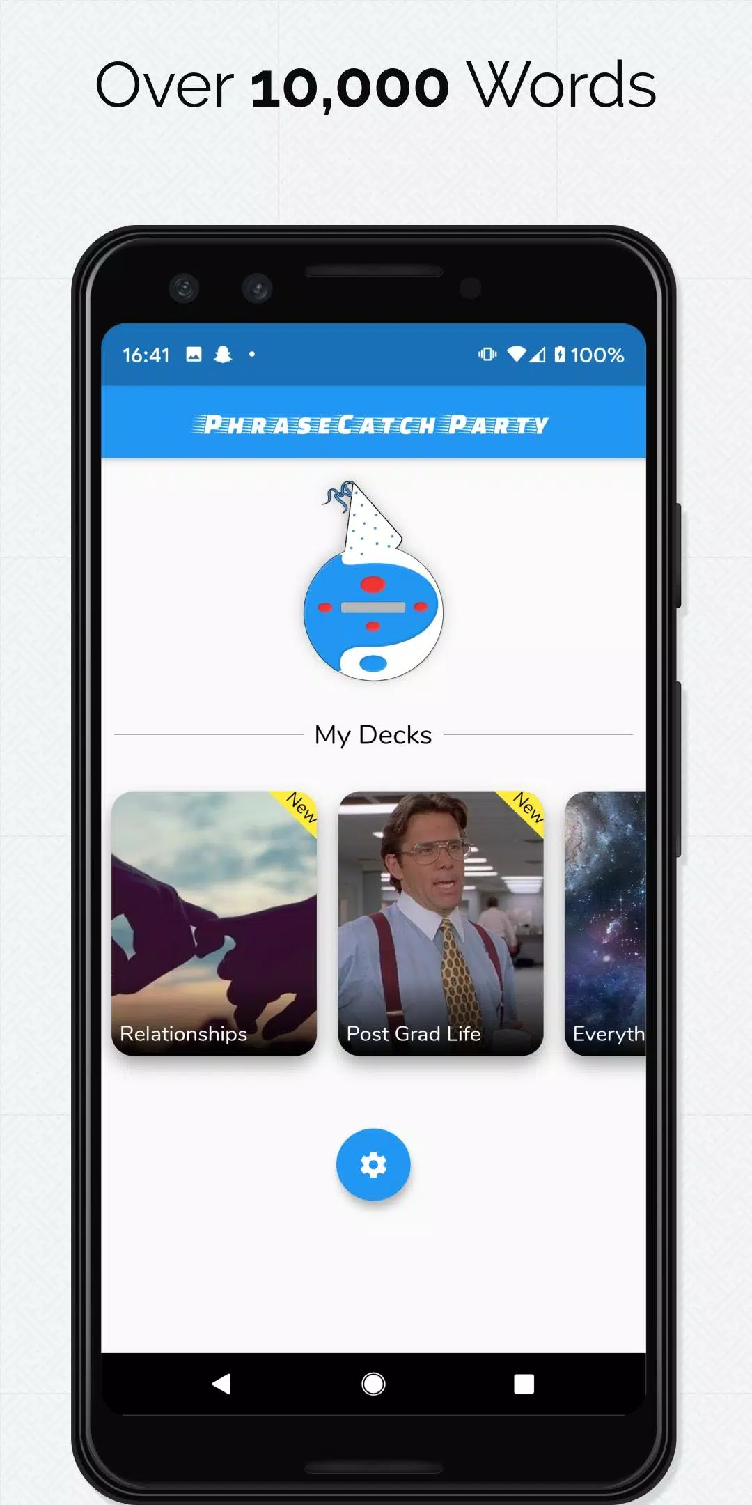 PhraseCatch Party ဖန်သားပြင်ဓာတ်ပုံ 0