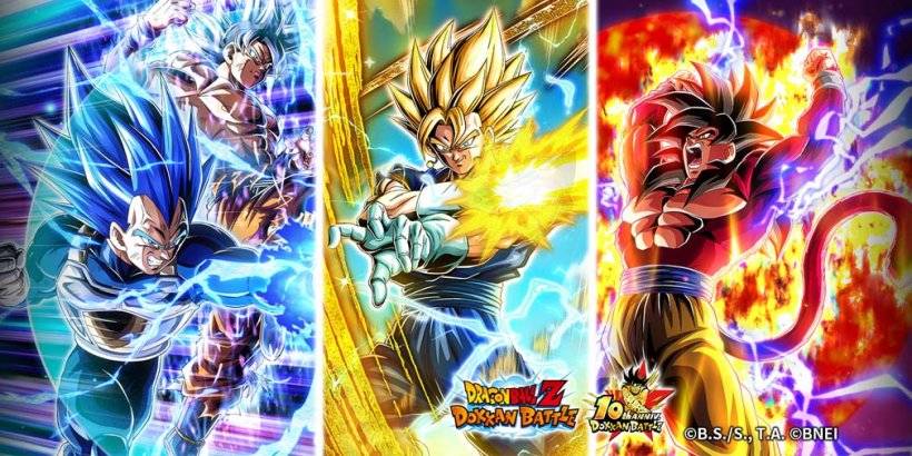 七龙珠Z Dokkan Battle通过特别的传票和社交媒体活动庆祝成立10周年