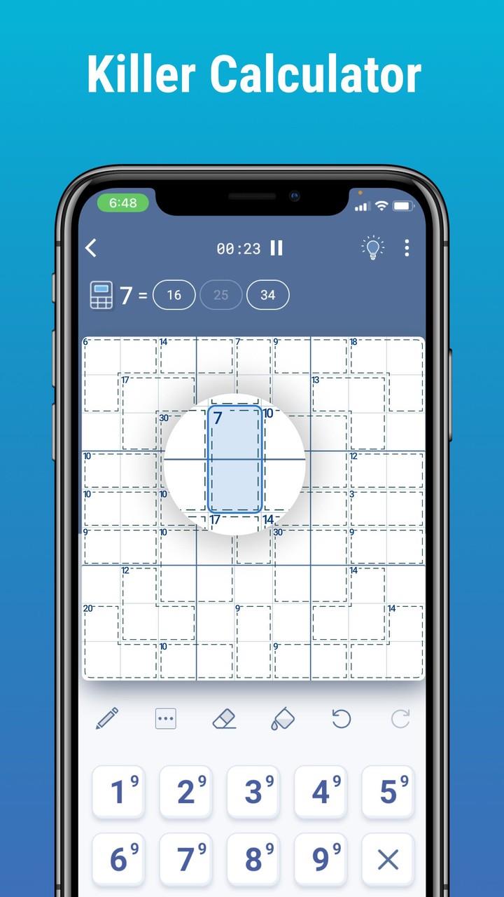 Schermata Killer Sudoku by Logic Wiz 2