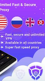 SuperFast VPN : Fast VPN Proxy應用截圖第2張