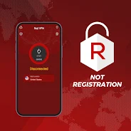 Red VPN ဖန်သားပြင်ဓာတ်ပုံ 0