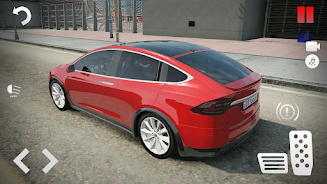 Electric Tesla Model X Driver Captura de tela 3