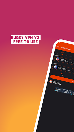 RUGBY VPN V2 Ảnh chụp màn hình 0