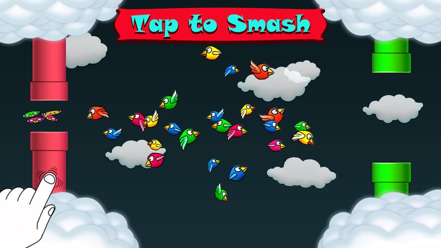 Fun Birds Game - Two players スクリーンショット 0
