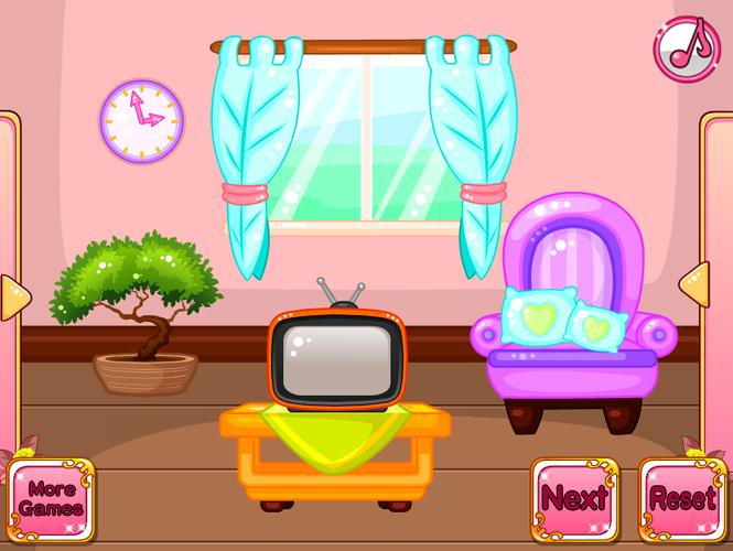 Princess Doll House Decoration ภาพหน้าจอ 1