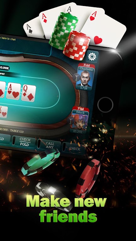 Schermata Live Poker Tables–Texas holdem and Omaha 1