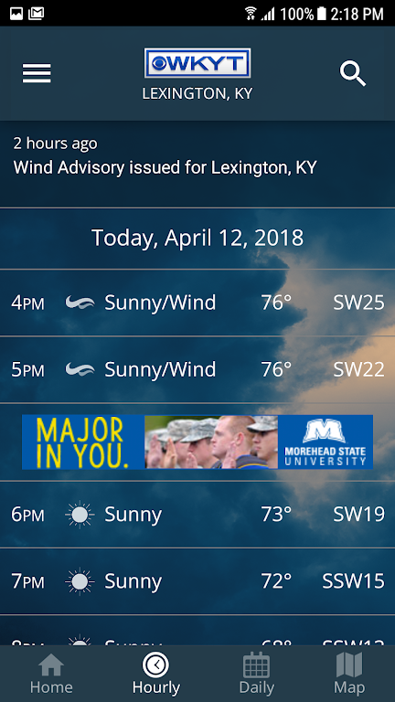 WKYT Weather Captura de tela 2