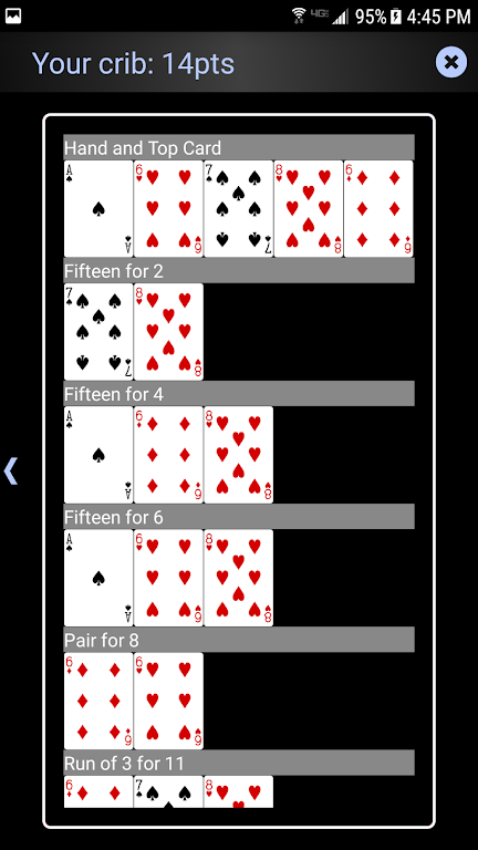 Grandpas Cribbage Ảnh chụp màn hình 3