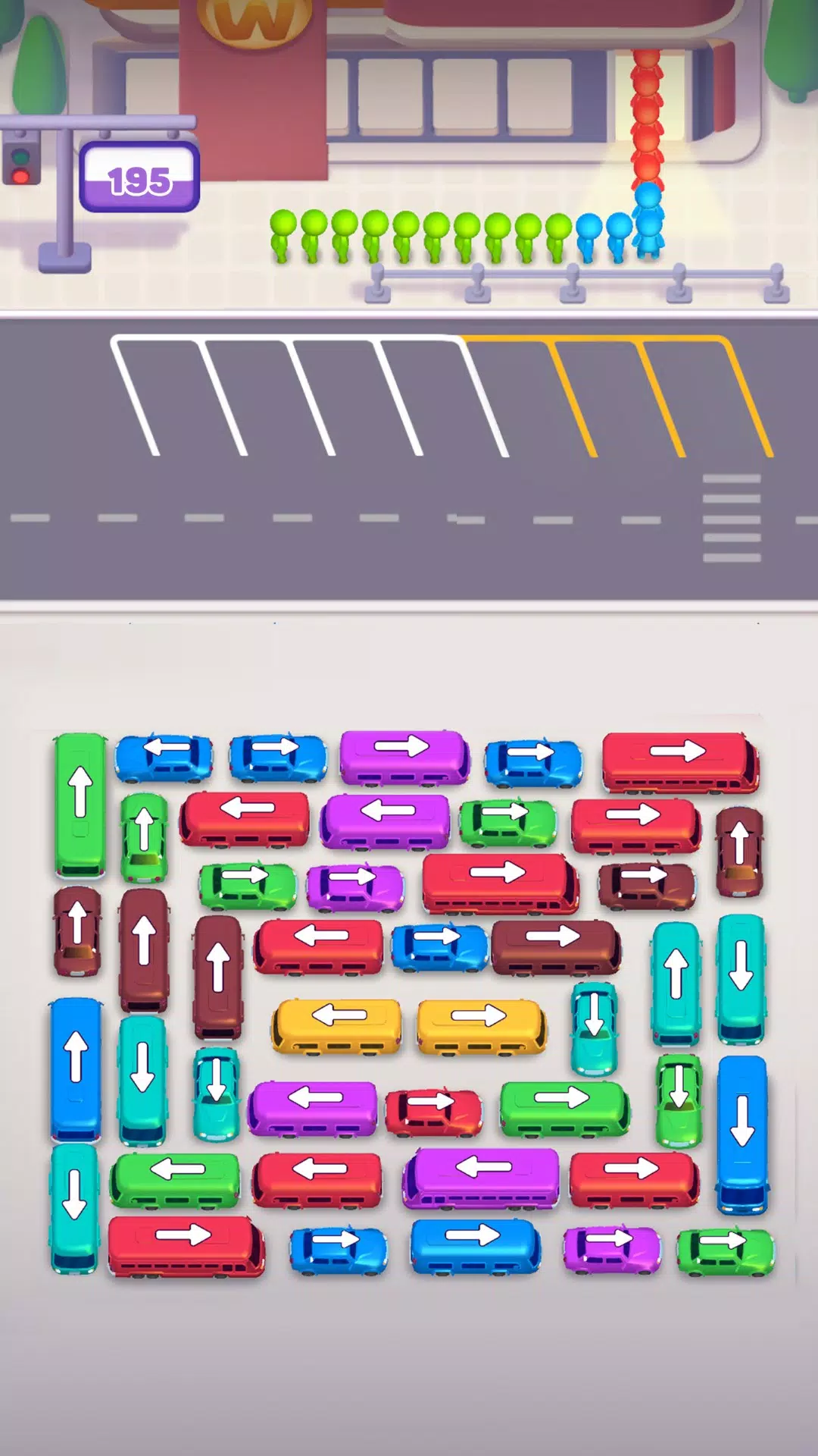 Bus Away: Traffic Jam Скриншот 0