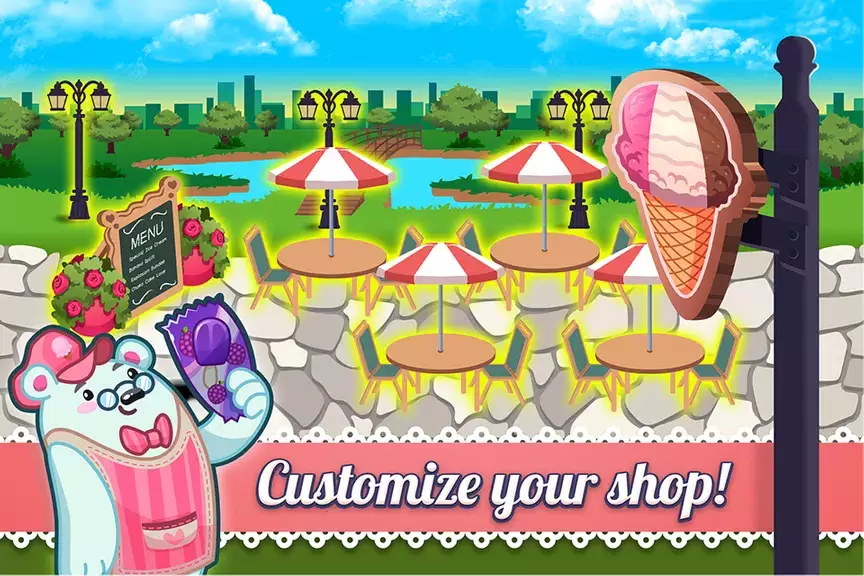 My Ice Cream Shop: Time Manage Screenshot 1