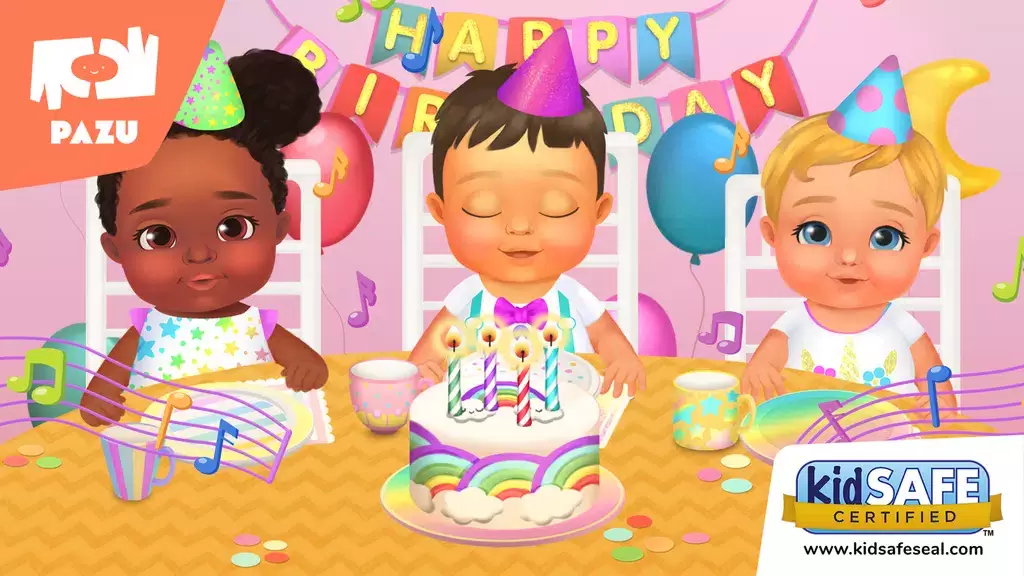 Baby Birthday Maker Game应用截图第0张