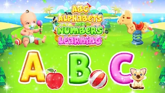 Learn ABC Alphabets & 123 Game スクリーンショット 0