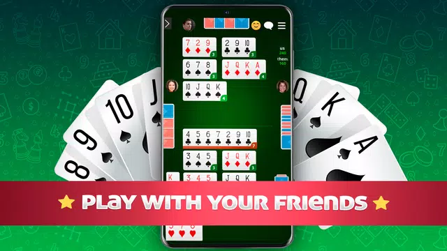 Canasta Online - Card Game Ảnh chụp màn hình 2