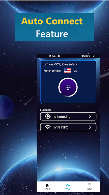 Fast Vpn Go Captura de tela 1