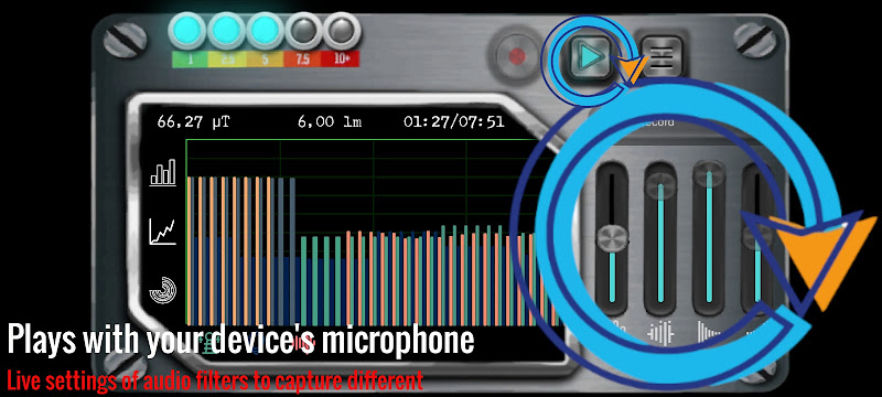 Spirit box :Ghost detector EVP ภาพหน้าจอ 1