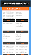 Deleted Audio Recovery Captura de tela 2