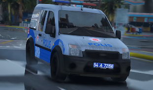 Mini Van Police Simulator Game Schermafbeelding 0