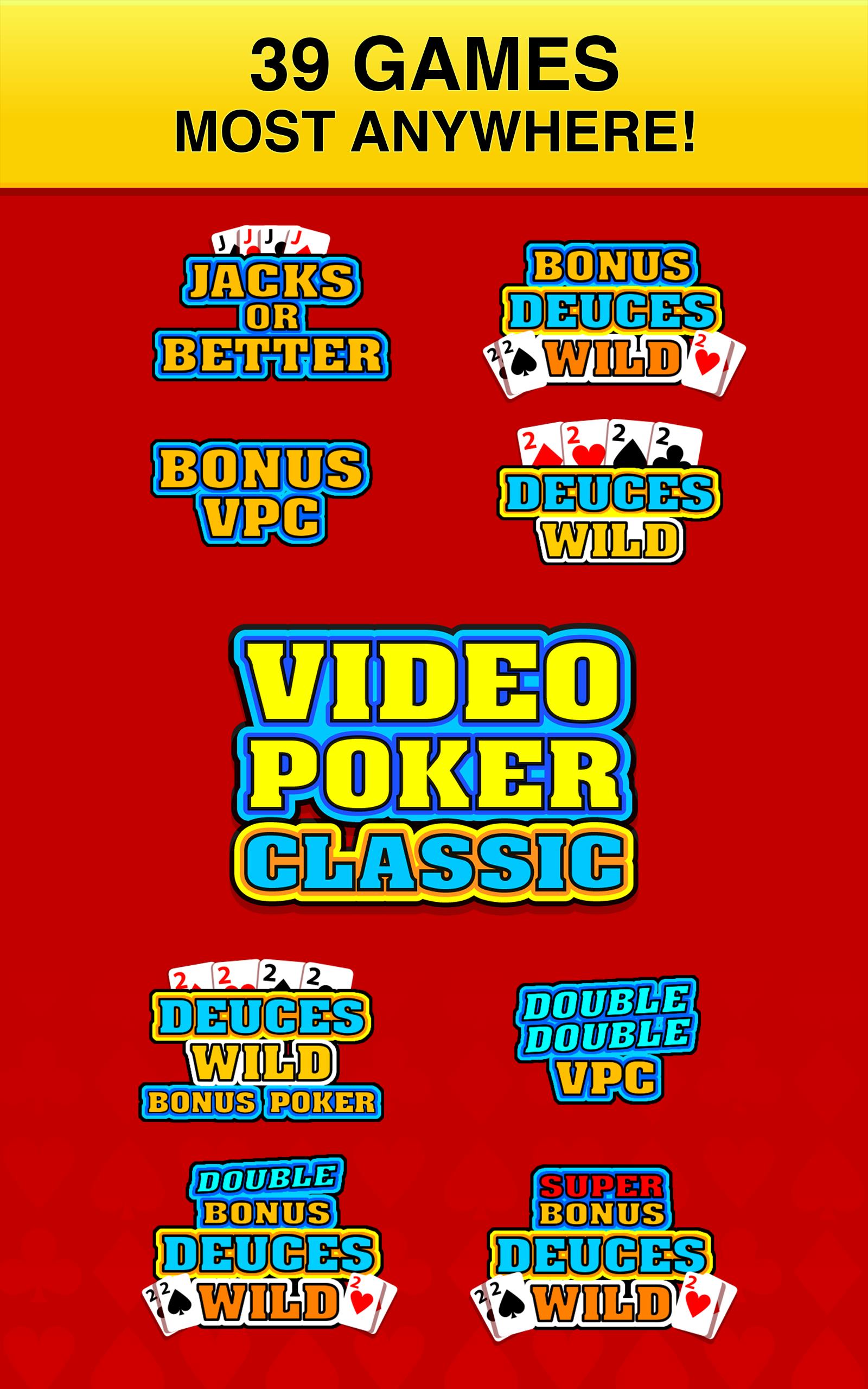 Video Poker Classic ® Captura de tela 1