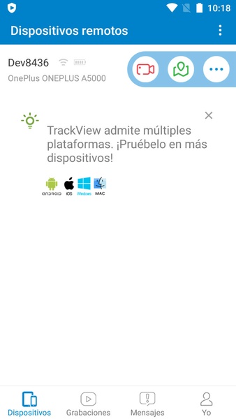 TrackView स्क्रीनशॉट 1