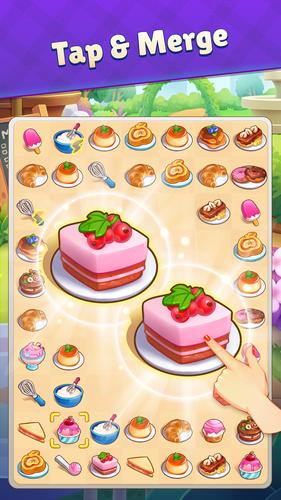 Merge Cafe: Cooking Theme Скриншот 2