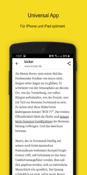 Buzz09–die schwarz-gelben News Tangkapan skrin 2