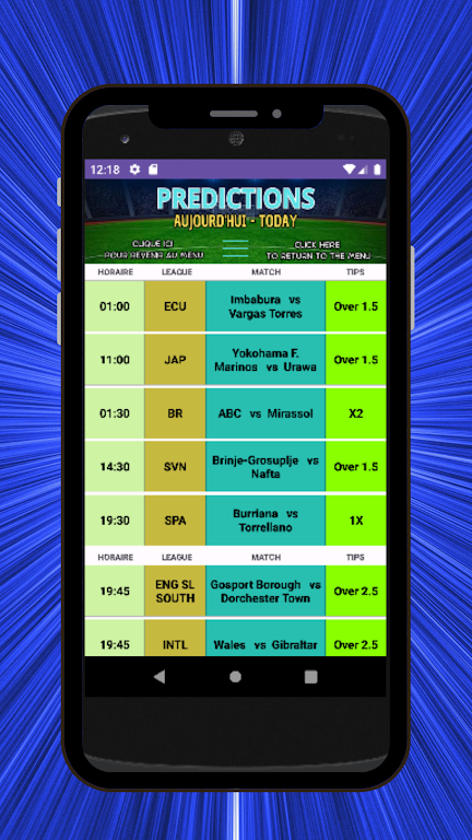 Prediction Football bet Tips Ảnh chụp màn hình 3