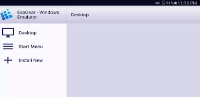 ExaGear: Windows Emulator Zrzut ekranu 0