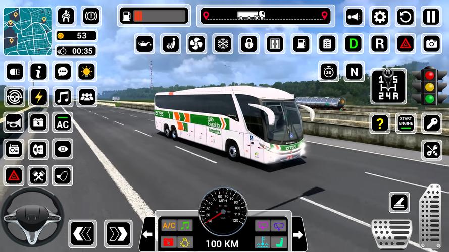 Bus Simulator: City Coach Game Ảnh chụp màn hình 1