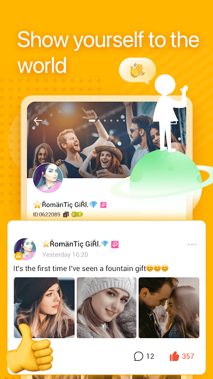 Echo: Live Voice Chat Room APP Скриншот 1