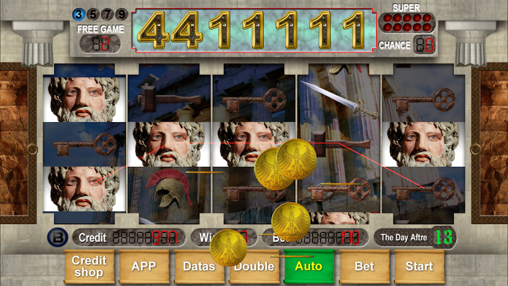SLOT THUNDER OF ZEUS Zrzut ekranu 1