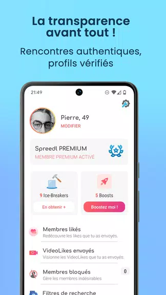 Spreedl : Video Dating Zrzut ekranu 2
