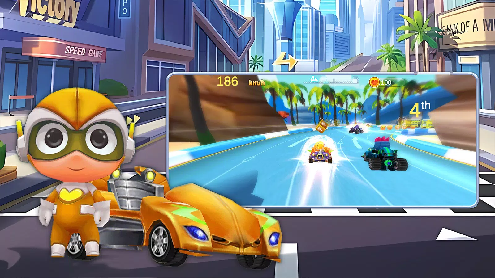 Kart Racing Game 3D Скриншот 0