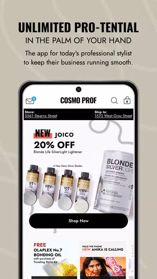 CosmoProf Beauty スクリーンショット 0