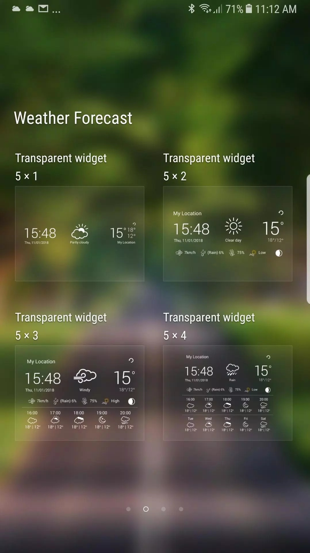 Weather app Ekran Görüntüsü 3