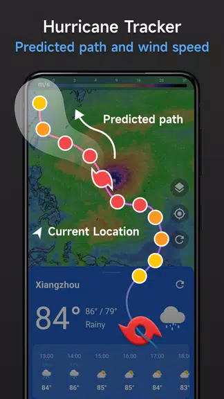 Live Weather & Radar Map Ảnh chụp màn hình 1