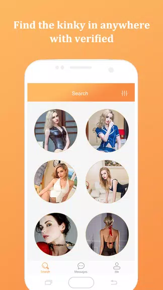 Kinky Dating App for BDSM, Kink & Fetish ဖန်သားပြင်ဓာတ်ပုံ 1