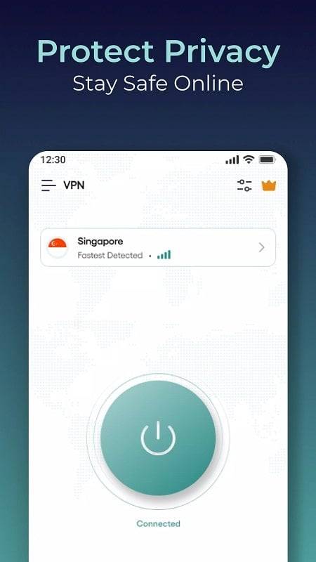 Surge VPN ဖန်သားပြင်ဓာတ်ပုံ 1