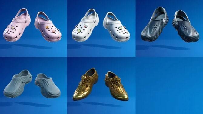 Crocs x fortnite