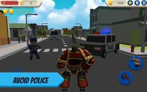 Robot Hero: City Simulator 3D应用截图第1张