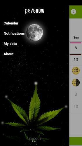 Marijuana Lunar Calendar ภาพหน้าจอ 1