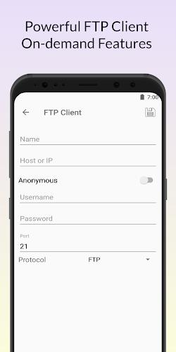 FTP Tool - FTP Server & Client স্ক্রিনশট 1