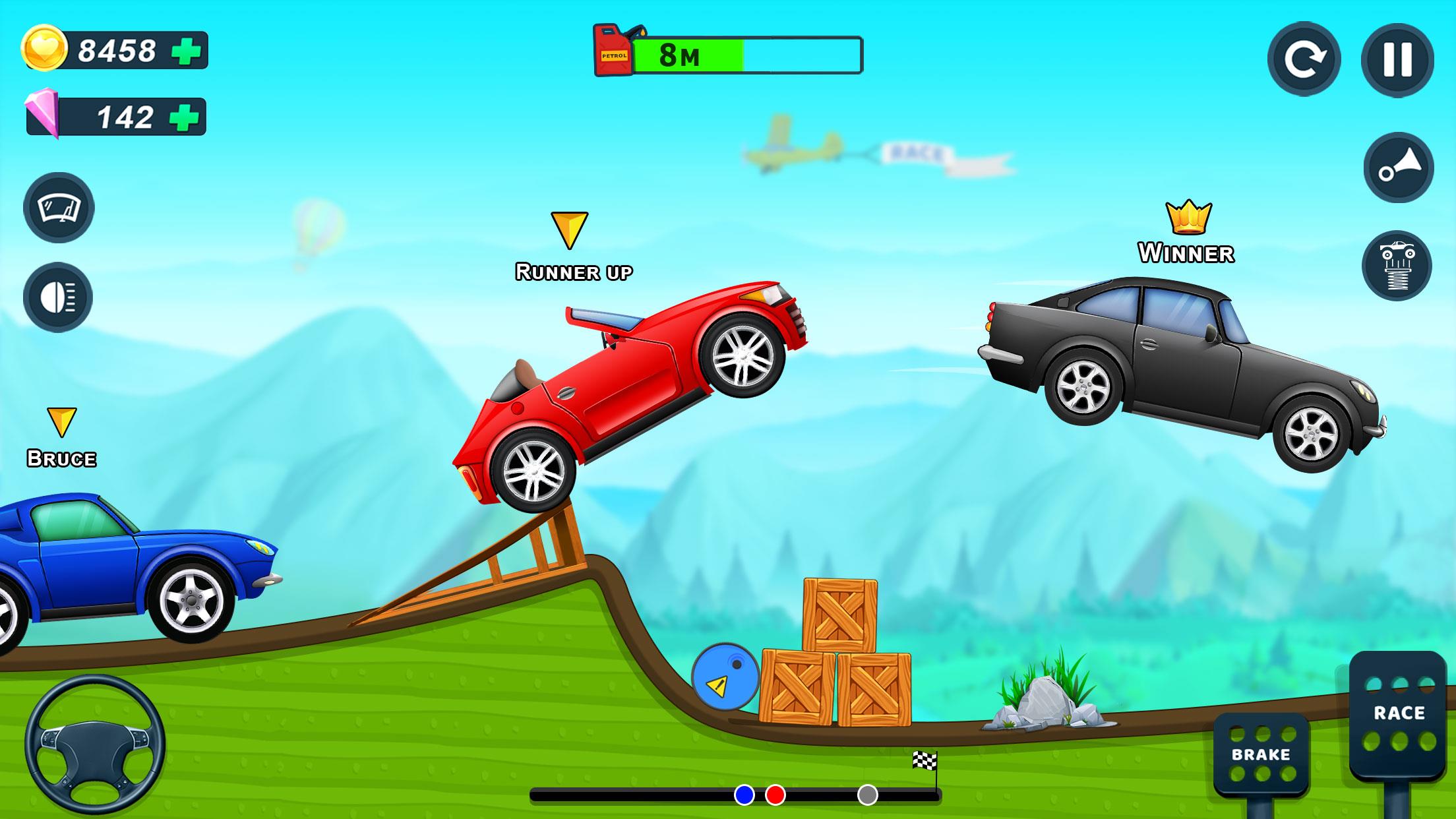 Hill Racing Car Game For Boys Screenshot 0