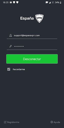 España VPN Captura de pantalla 0