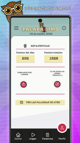 PALABRÍSIMO: busca palabras應用截圖第2張