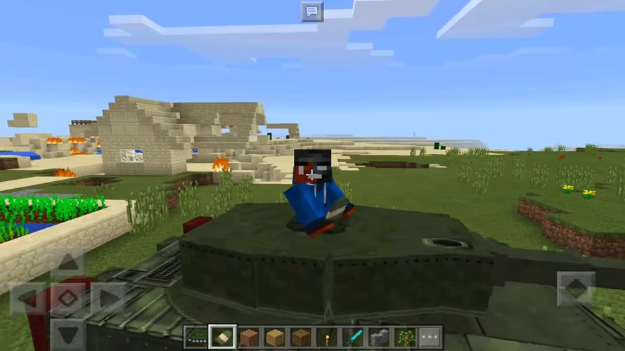 Tank mod for mcpe Capture d'écran 1